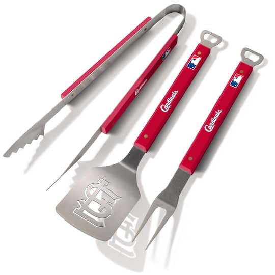 MLB Spirit Series 3-Piece BBQ Set By Youthefan in St. Louis Cardinals | 22" x 9" | Michaels®